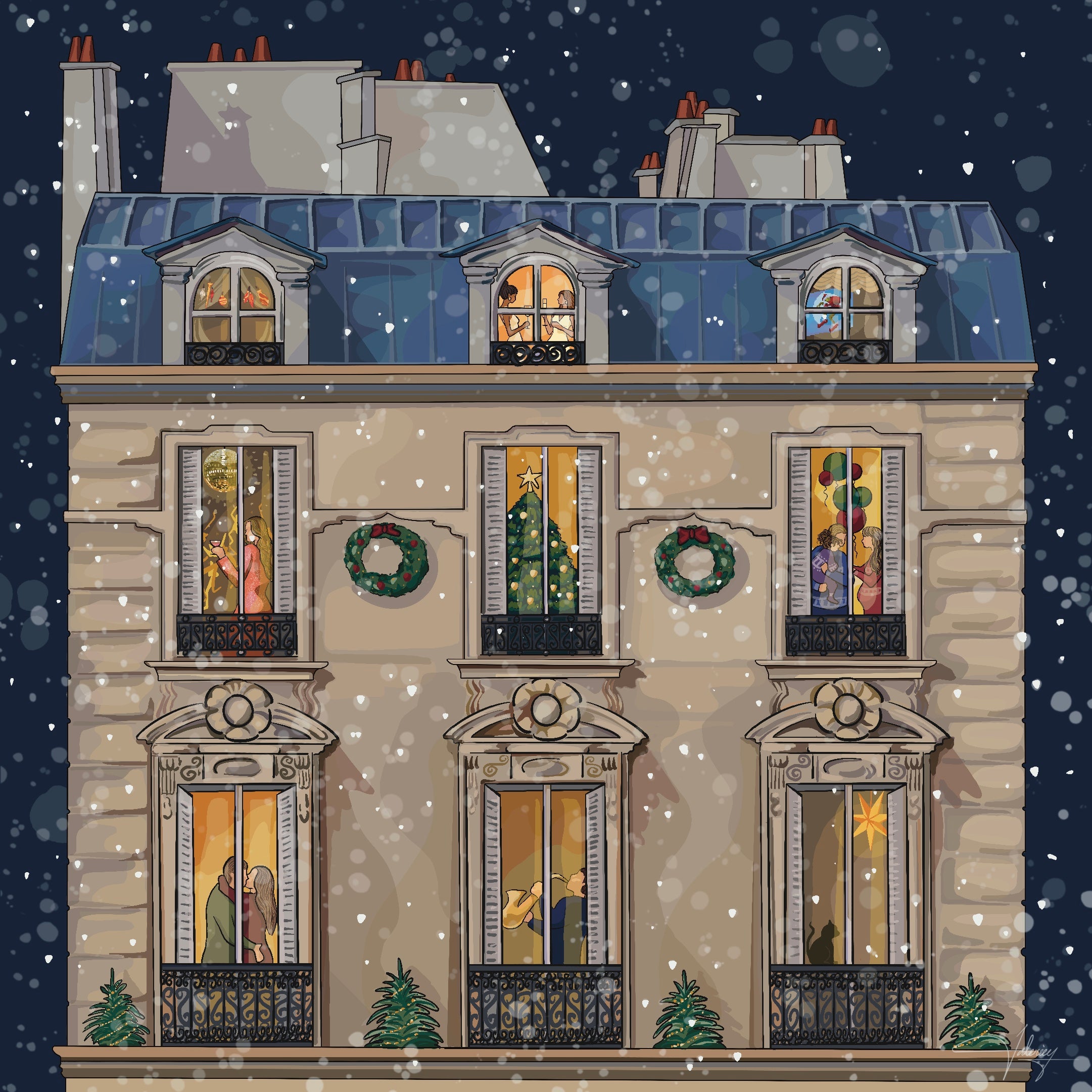 All I Want For Christmas - 10 Post Cards