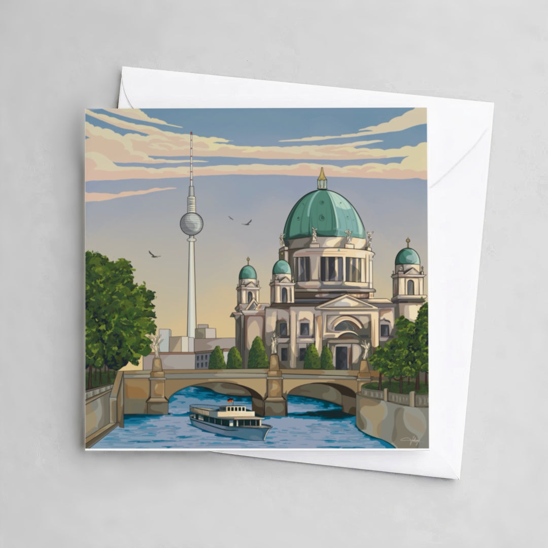 Berlin’s Twilight Symphony - 10 Post Cards
