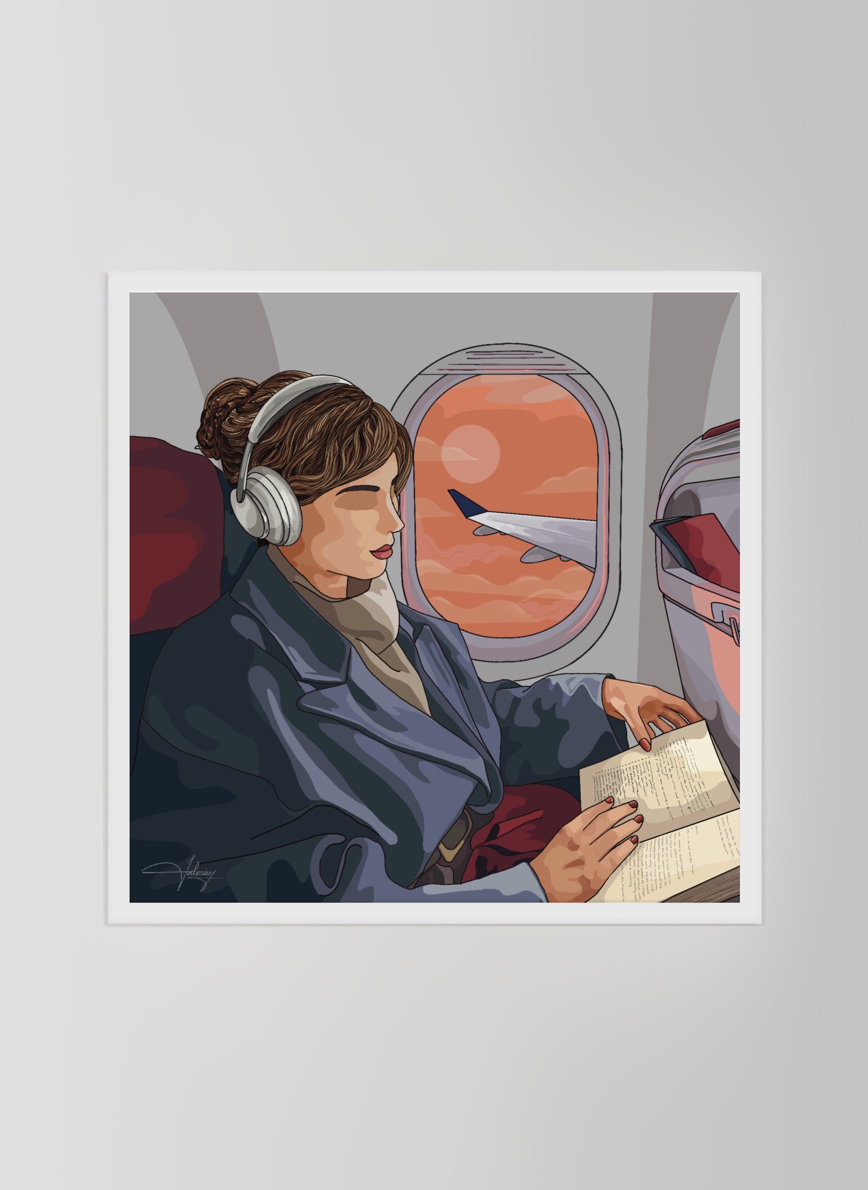 Flying Off Into The Sunset.