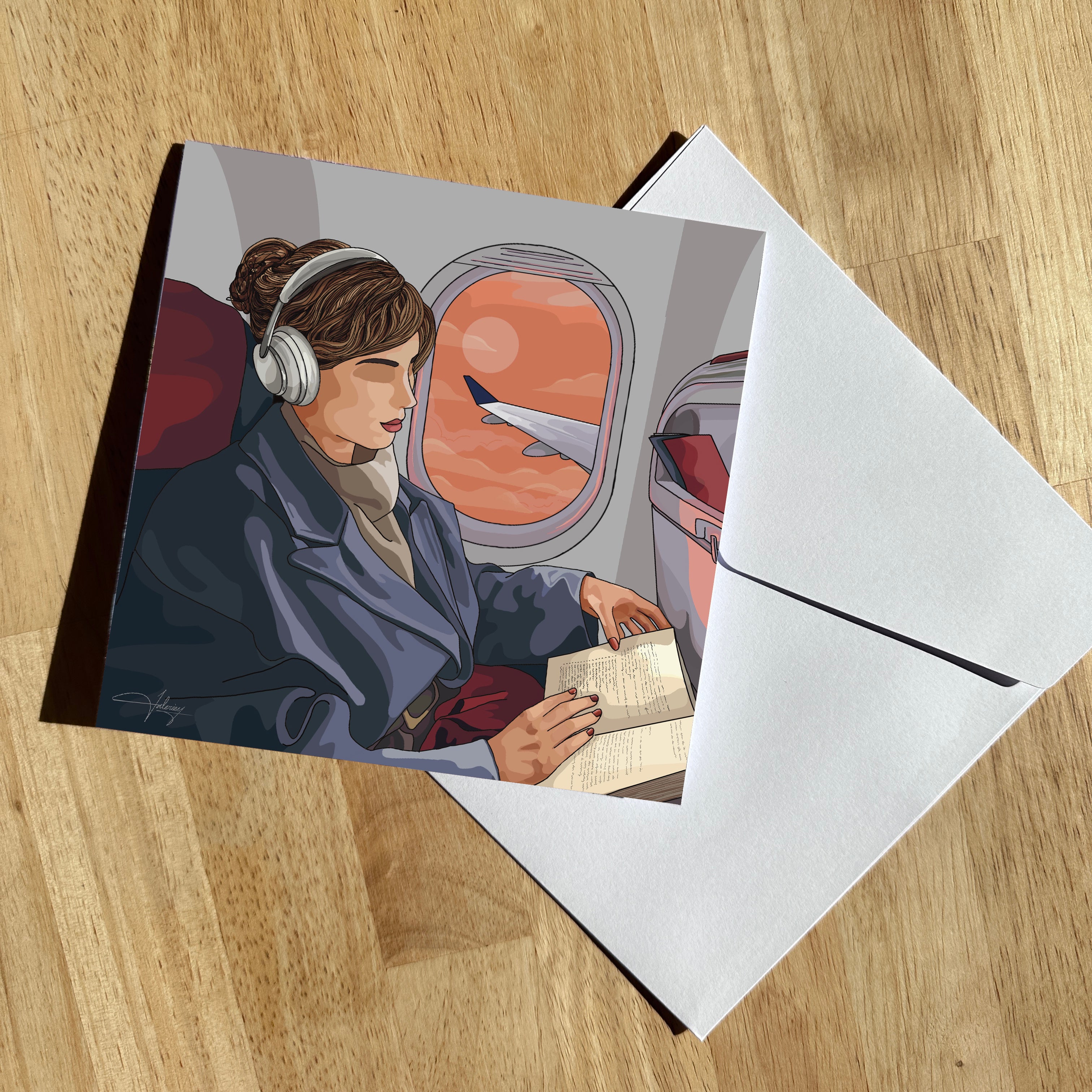 Flying Off Into The Sunset - 10 Post Cards