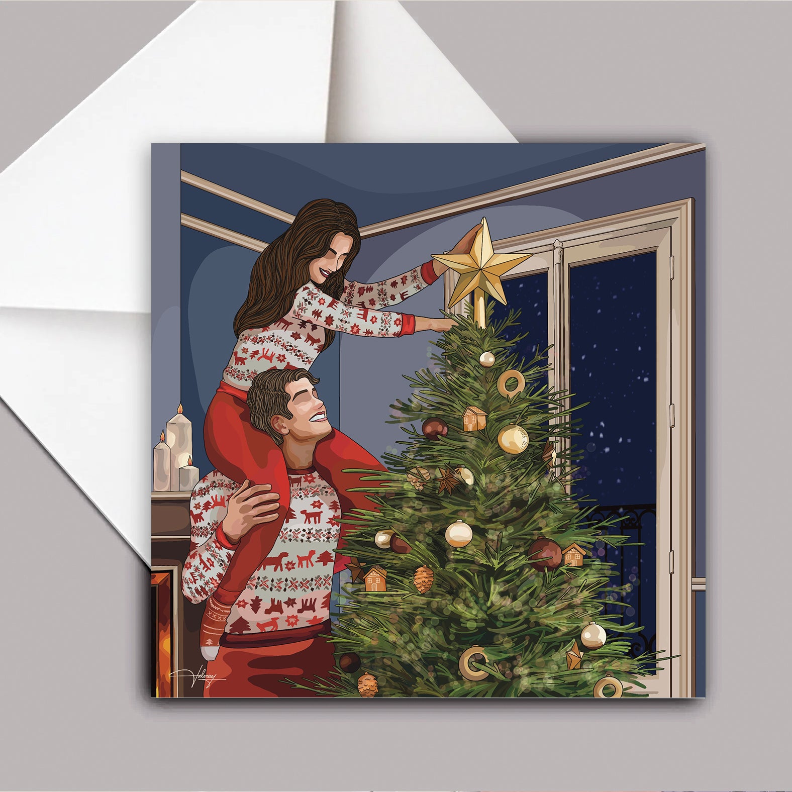 In The Mood For Christmas - 10 Post Cards